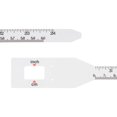 thumbnail image 4 of Unique Bargains 6Pcs Head Circumference Tape 24'(60cm) Plastic Measuring Rule Measure for Child Head Arm Circumference, White, 4 of 7