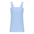 thumbnail image 4 of Birdeem Blouse Sans Manches Ample Confortable pour Femmes, Hauts Décontractés, 4 of 5