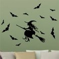thumbnail image 4 of Halloween Witch Sticker Detachable Interior Sticker Halloween Decoration, 4 of 9