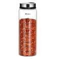 thumbnail image 1 of Boovnll Spice Jars, Pepper Shakers with Adjustable Outlet Holes Clear Glass Shaker Bottles Spice Seasoning Cans for Kitchen Decor, Kitchen Gadgets, Seasoning Containers, Spice Containers, 1 of 3