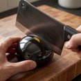 thumbnail image 1 of EGNMCR Kitchen Gadgets Mini Small Round Ball Suction Cup Knife Sharpener Tool Household Kitchen Knife And Scissors Sharpening Tool Fast Sharpener For Blades Portable E Asy Use Plasti c grinding stone, 1 of 6