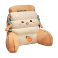 thumbnail image 1 of KER Bed Backrest Pillow For Sitting Up In Bed Reading Pillow With Arms Lumbar Support Cushion For Sofa Chair Floor & Student Dorm, 1 of 5