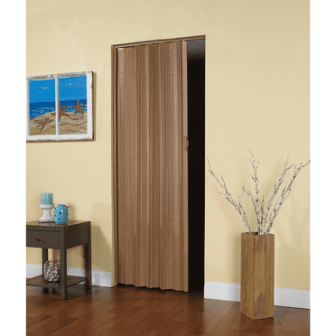 LTL Home Products HZ3280N Horizon Porte Accordéon Intérieure Pliable, 32 Pouces x 80 Pouces, Naturel