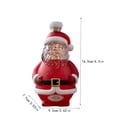 thumbnail image 3 of Glass Wine Bottle, 300ml Santa Bottle Whiskey Decanter, 3 of 6