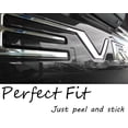 thumbnail image 4 of Tailgate Insert Letters Compatible with 2019 2020 2021 2022 2023 2024 3D Abs Plastic Emblems Badges with Strong Adhesive Chrome Silver, 4 of 9