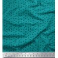thumbnail image 1 of Soimoi Moss Georgette Fabric Dots Shirting Decor Fabric Printed Yard 42 Inch Wide, 1 of 3