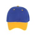 thumbnail image 2 of Casquette de Baseball Bicolore Ajustable, Jaune Royal, 2 of 2