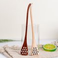 thumbnail image 3 of Spoon Stick Functional Long Handle Reusable Wooden Spoon Suitable For Coffee Tea, 3 of 3