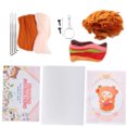thumbnail image 4 of Sheep Doll Needle Felting, DIY Wool Felting Crafts  Sheep Doll  For Hand-made Decorations For DIY Craftsmanship 208# Light Brown, 4 of 8