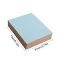 thumbnail image 3 of Feltree Thickened 200 Blank Sketchbook Kraft Paper Draft Paper Maths Notebook Easy to Tear Portable Paper Notebook Log Colour Draft Paper, 3 of 7