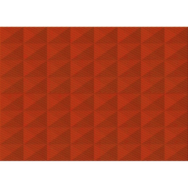 Ahgly Company Tapis Rectangulaire Lavable en Machine Intérieur Transitionnel Rouge Écarlate, 4 Pieds x 6 Pieds