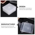 thumbnail image 4 of 25 Pcs Étui DVD Ultramince Boîtier CD Transparent Boîte de Rangement CD Portable pour Cinéma Maison, 4 of 7