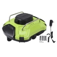thumbnail image 2 of Cordless Robotic Pool Cleaner, Automatic Pool Vacuum, IPX8 Waterproof, Lasts 110 Mins, LED Indicator, Self Parking, Ideal For Above In Ground Pools Up To 8.2 FT In Length, 2 of 8