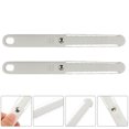 thumbnail image 3 of Lot de 2 Serveurs à Fromage pour la Maison avec Rangement Antirouille et Peu Encombrant en Plastique Blanc, 3 of 8