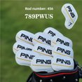 thumbnail image 1 of PING Golf Iron Headcover Set – Universal Fit Protective Club Sleeves with Magnetic Closure, Durable Lightweight Design for Scratch & Dust Protection, Stylish Sport Accessory for Golfers, Easy to, 1 of 6
