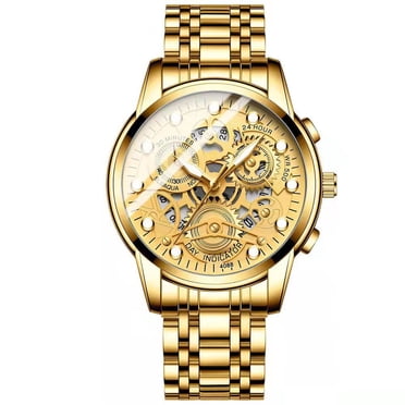 Birdeem Montre Homme Montres Homme Montre Homme Montres Montre Homme Montres Homme Liquidation Solde Prime Creux Vintage Montre à Quartz Étudiant Montre à Bracelet d'Acier