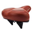 thumbnail image 2 of Wide Cruiser Bikes Saddle Shockproof Waterproof Seat Cushion Pad Brown, 2 of 8