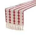 thumbnail image 2 of Leutsin Chemin de Table de Noël Rouge, Décorations de Noël Chemin de Table, Serviette de Noël Brodée Nappe, Nappe de Table à Thé Nappe de Table à Manger Housse de Commode Noël Nouvel An Tissus Décoratifs, 2 of 6