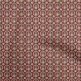 thumbnail image 1 of oneOone Silk Tabby Maroon Fabric Craft Projects Decor Fabric Printed By The Yard 42 Inch Wide, 1 of 5