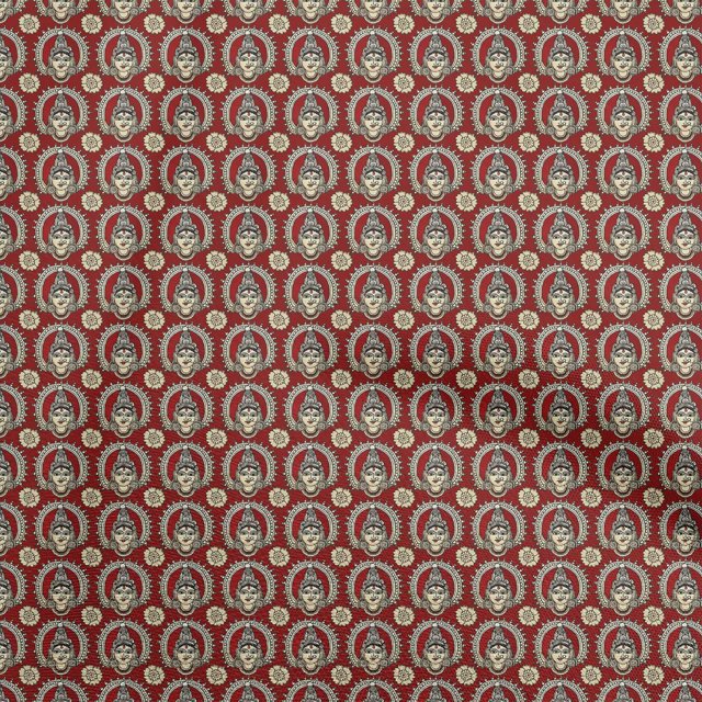 oneOone Silk Tabby Maroon Fabric Craft Projects Decor Fabric Printed By The Yard 42 Inch Wide