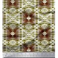 thumbnail image 1 of Soimoi Rayon Fabric Check & Geometric Fabric Prints by Yard 56 Inch Wide, 1 of 5