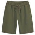 thumbnail image 2 of EOYWHK 5" Inseam Swim Shorts for Men Summer Quick Drying Beach Shorts Casual Solid Color Athletic Cargo Sleep Shorts, 2 of 3