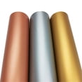 thumbnail image 3 of TIELUTT Gold HTV Heat Transfer VinylRoll PU on For Easy To Cut & HTV Heat Glitter Heat Transfer Blanks for Projects Cling Letters Pack Glitter Paper, 3 of 7
