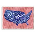 thumbnail image 1 of Typog « Pledge of Allegiance » avec Plaque Murale à Chevrons, 1 of 6