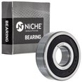 thumbnail image 2 of Niche Wheel Bearing 6304-2RS 20x52x15mm Single Row Deep Groove 10 Pack 519-CBB2244R, 2 of 5