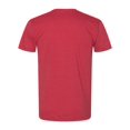 thumbnail image 2 of American Apparel 50/50 Tee, L, Rouge Chiné, 2 of 2
