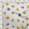 thumbnail image 2 of oneOone Viscose Chiffon Fabric Flower Watercolor Printed Craft Fabric BTY 42 Inch Wide, 2 of 4