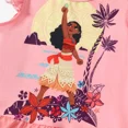 thumbnail image 4 of Disney Princess Girls Ruffled Graphic Tee Floral Leggings Shorts 2 Pieces Summer Outfits Set Sizes 2-6, 4 of 5