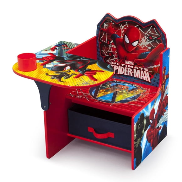Pupitre Marvel Spider-Man avec bac de rangement par Delta Children