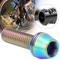thumbnail image 3 of Filfeel Titanium Alloy Stem Screw Bicycle Stem Set Screw Stem Screws, Road Bike For Bike Handlebar Stem Screws Bicycle Bicycle Disc Brake Clamp Set Screw, 3 of 8
