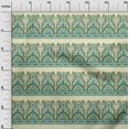 thumbnail image 2 of oneOone Cotton Poplin Fabric Leaves & Floral Block Decor Fabric Printed BTY 42 Inch Wide, 2 of 4