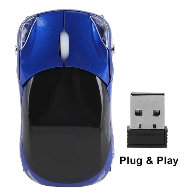 2.4G Mouse, 1600DPI Optical Mouse for Mac MEPC Tablet Gaming Office, Up to 10m Transmission