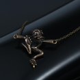 thumbnail image 3 of MesaSe Cute Frog Pendant Chain Frog Punk Adjustable Chain Retro Frog Necklace for Men Women, 3 of 8