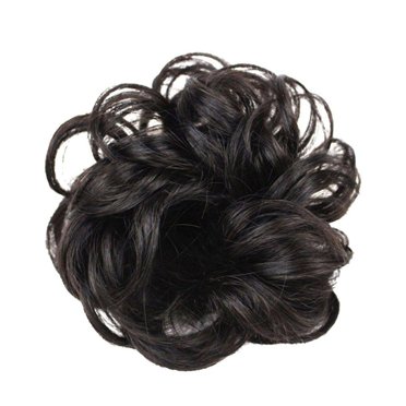 Chignon Plat Ondulé et Bouclé pour Femmes, Extension de Chignon, Postiche, Chouchou pour Cheveux, Plateau Chignon, Chouchou Chignon