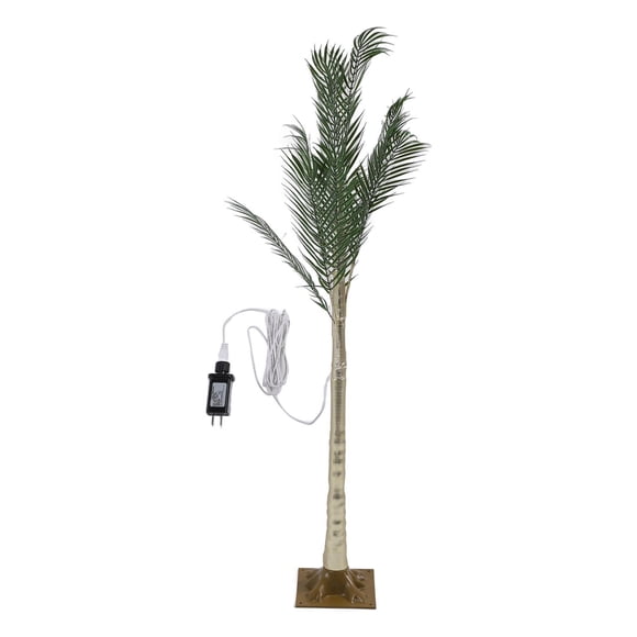 Glowing Artificial Palm Tree,Artificial Lighted Palm Tree Light Up Palm Tree Artificial Palm Tree Decor Expertly Crafted