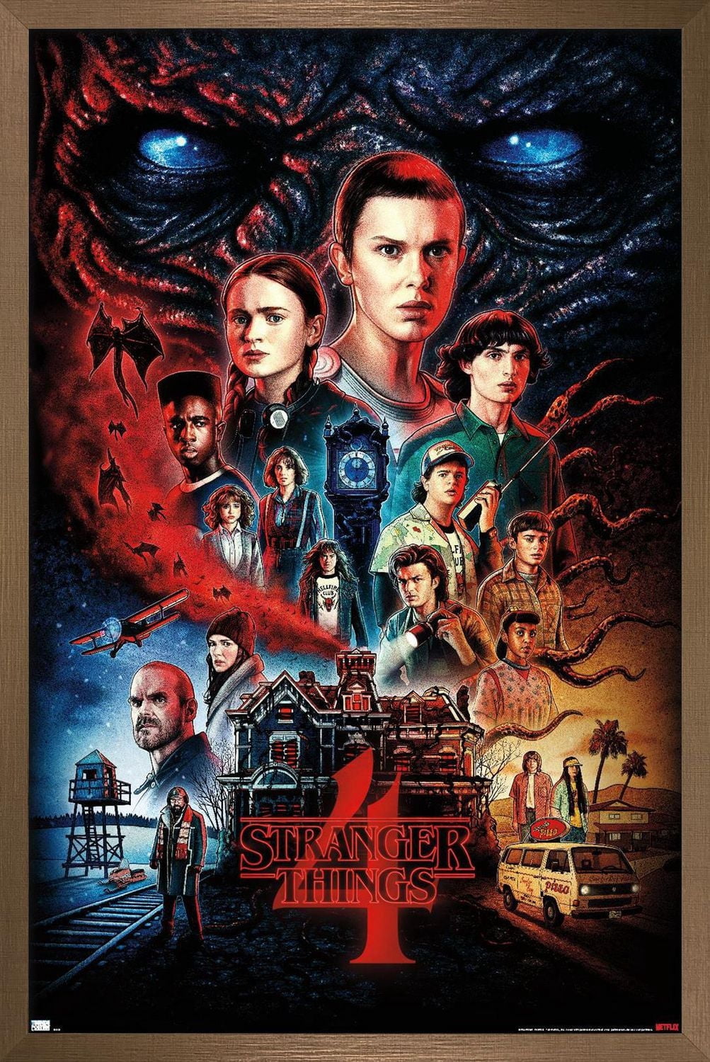 Netflix Stranger Things : Saison 4 - Une feuille