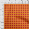 thumbnail image 1 of oneOone Cotton Cambric Fabric Gingham Check Print Sewing Fabric BTY 56 Inch Wide, 1 of 4