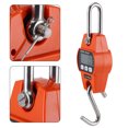 thumbnail image 1 of Scale Digital LCD Display Hanging Scale Mini Crane Scale With Hooks For Farm Hunting Fishing Outdoor 300kg/600lb Orange, 1 of 8
