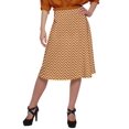 thumbnail image 1 of Moomaya Jupe Imprimée pour Femmes en Poly Spandex Tenue Décontractée Jupe d'Été pour Filles, 1 of 5