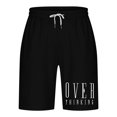 thumbnail image 4 of Diufon Men's Athletic Shorts Drawstring Waisted Outdoor Sport Shorts Spring Summer Hiking Shorts with Pockets, 4 of 4