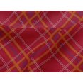 thumbnail image 4 of oneOone Viscose Jersey Fabric Tartan Check Print Sewing Fabric BTY 60 Inch Wide, 4 of 4