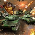 thumbnail image 3 of Jouet Camion Militaire, Modèle de Véhicule de Combat Cool à Rétrofriction pour Garçons Char Militaire, 3 of 7