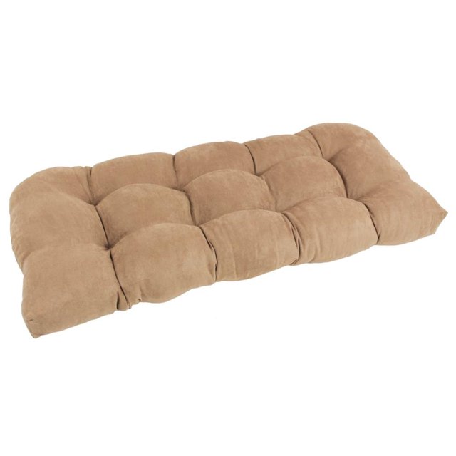Coussin Capitonné pour Causeuse/banc en Microsuède de Polyester en Forme de U de 42 Pouces par 19 Pouces