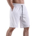 thumbnail image 1 of Birdeem Mens Shorts Mens Fashion Casual Solid Quick Drying Drawstring Elastic Waist Shorts Pants, 1 of 12
