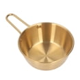 thumbnail image 2 of Bol à Ramen, Bol en Acier Inoxydable Design Simple Anti-Brûlure avec Poignée pour Camping Randonnée, 2 of 7