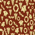 thumbnail image 1 of Ahgly Company Tapis de Zone Carré Orange Lavable en Machine, 4 Pieds Carré, 1 of 7
